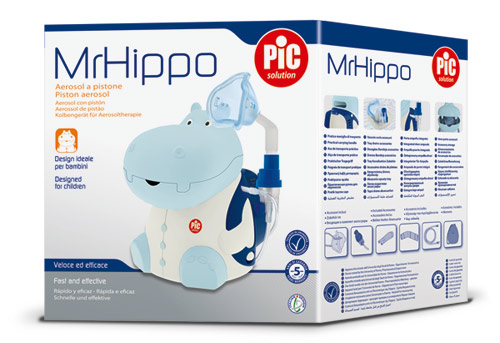inhlator tłokowy PiC Solution Mr Hippo